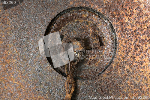 Image of rusty metallic texture