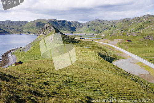 Image of summer norwegian landscape