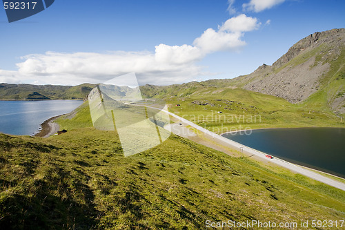 Image of summer norwegian landscape