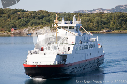 Image of norwegian ferry