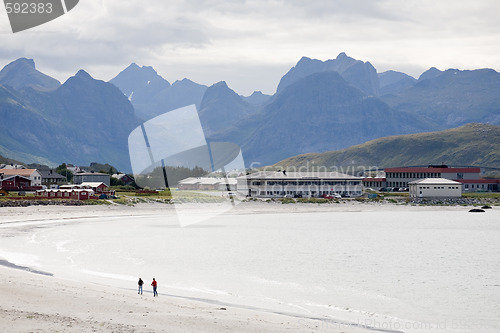 Image of Arctic ocean beach