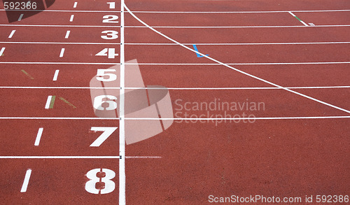 Image of running tracks