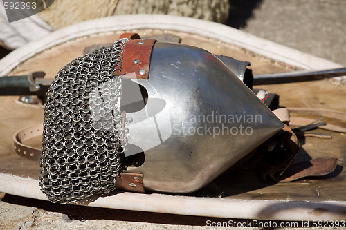 Image of Helmet and armour