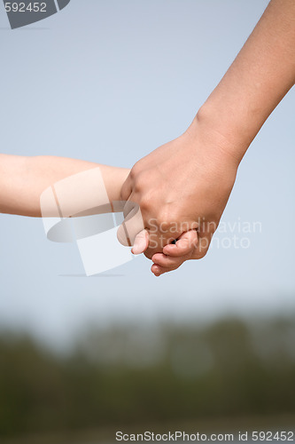 Image of hands of love