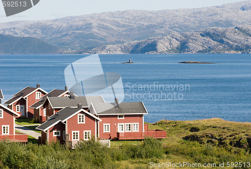 Image of norwegian village