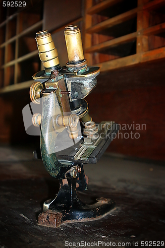 Image of Old Microscope