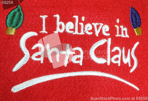 Image of I believe in Santa Claus