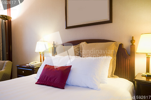 Image of luxury hotel room managua