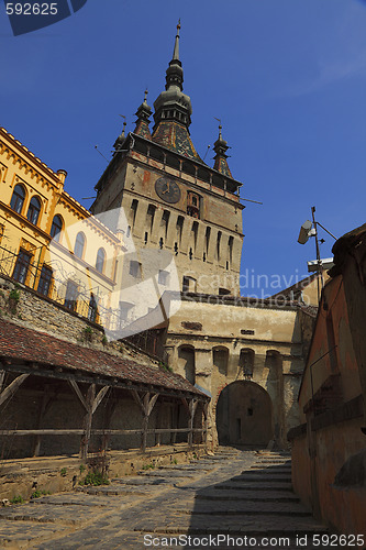 Image of Clock Tower-Sighisoara,Romania