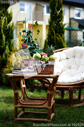 Image of relax in garden
