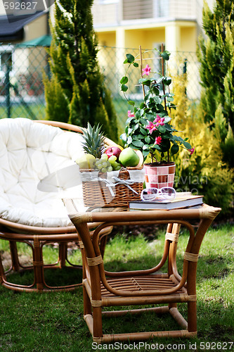 Image of relax in garden
