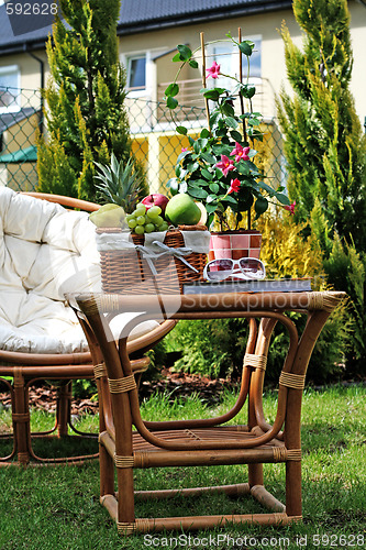 Image of relax in garden
