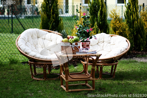 Image of relax in garden