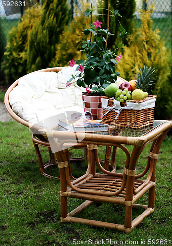 Image of relax in garden
