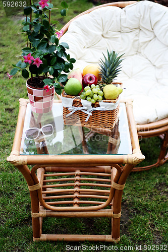 Image of relax in garden