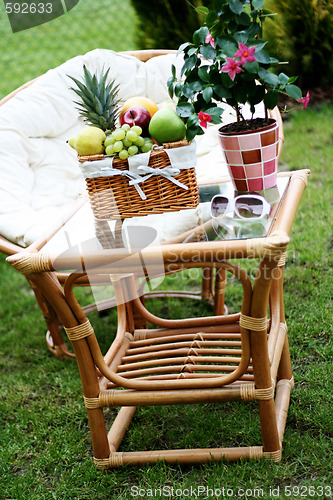 Image of relax in garden