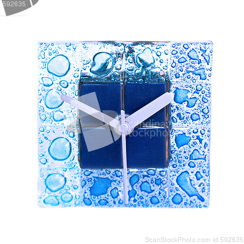 Image of Blue clock