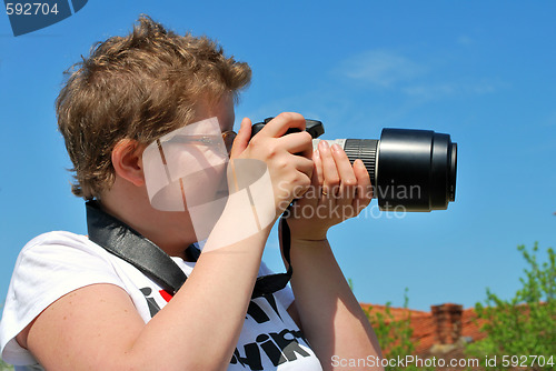 Image of Lady Photographer