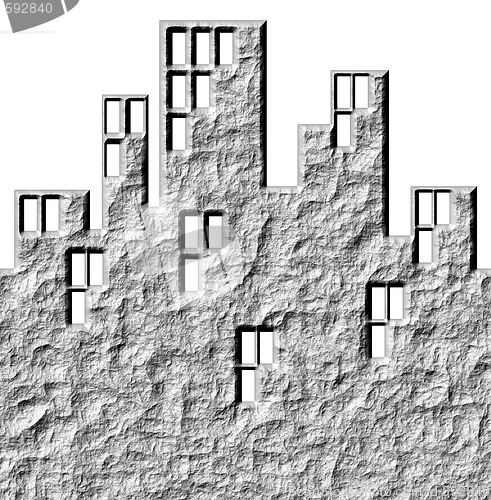 Image of 3D Stone Buildings