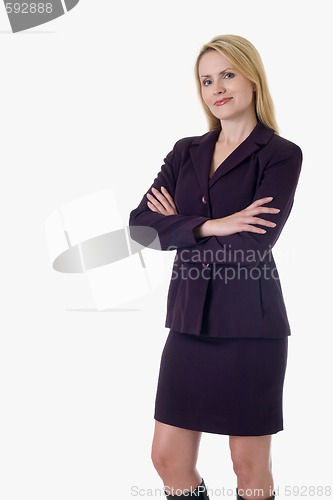 Image of Blonde business woman