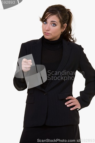 Image of Pointing the finger