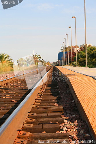 Image of Modern Train Station