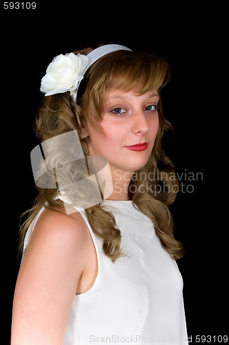 Image of Young bride portait
