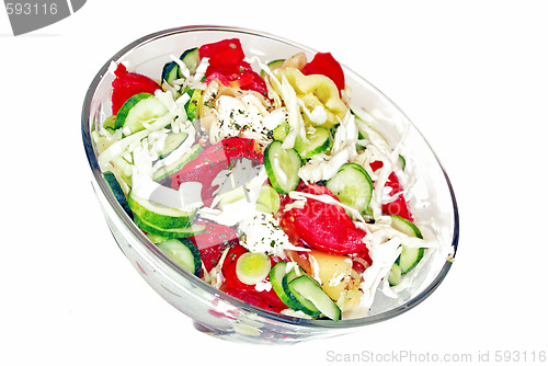 Image of Appetizing fresh salad