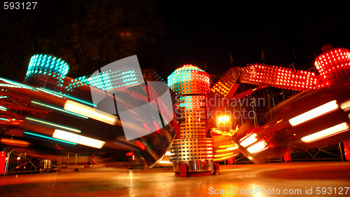 Image of Motion of lights