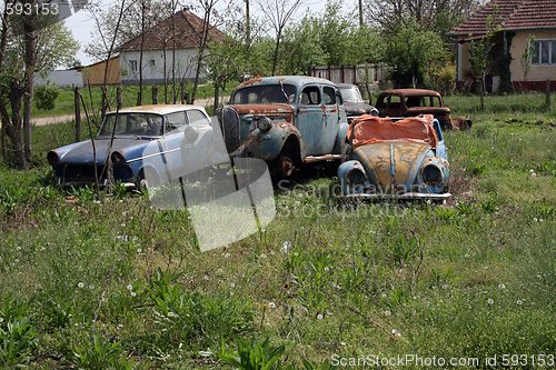 Image of old cars