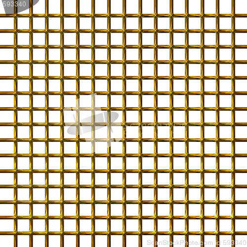 Image of 3D Golden Net