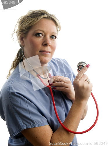 Image of nurse with stethoscope