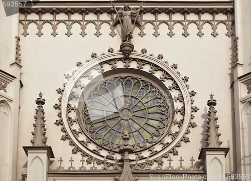 Image of Round Church Window