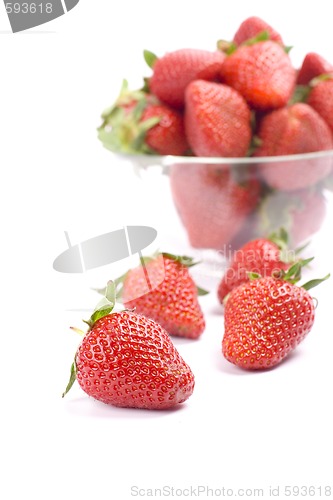 Image of strawberries in the bowl