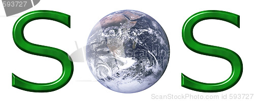 Image of Planet Earth SOS