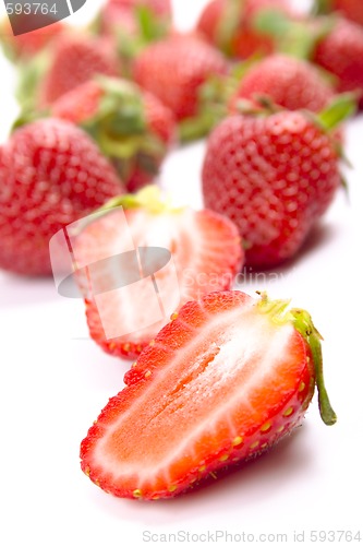 Image of fresh strawberries