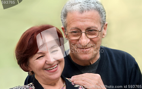 Image of Happy senior couple