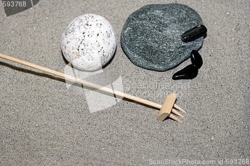 Image of Sand and stones