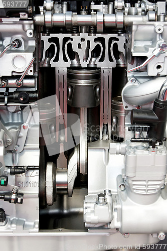 Image of Engine pistons