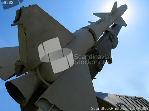 Image of Old russian ballistic missile