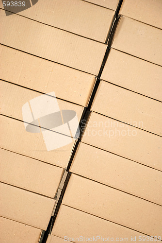 Image of Boxes piles background