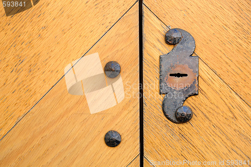 Image of Wooden door 