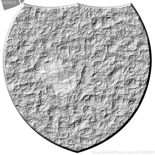 Image of 3D Stone Shield