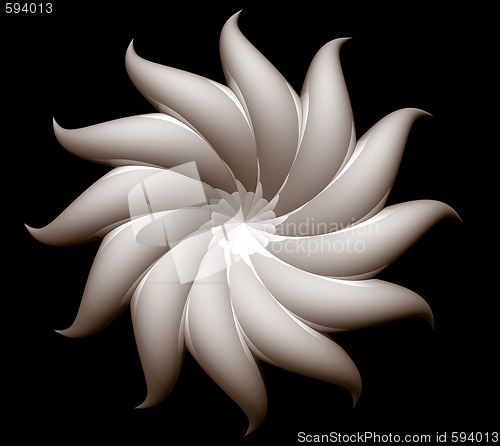Image of abstract flower
