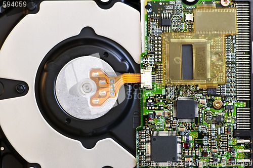 Image of Hard drive detail