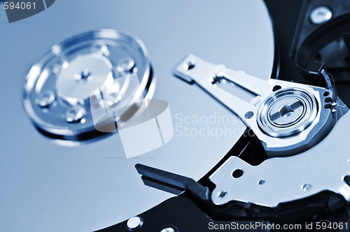 Image of Hard drive detail