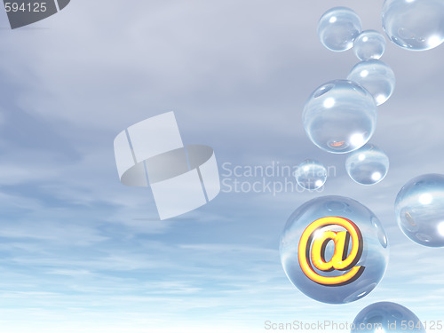 Image of email bubble