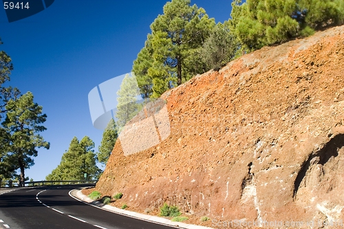 Image of mountain road