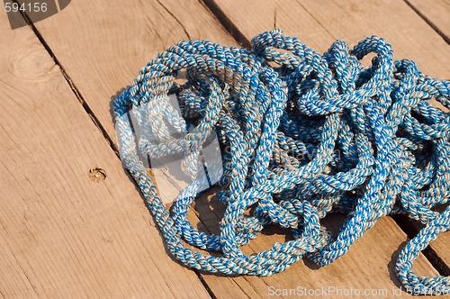 Image of boat rope