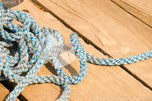 Image of boat rope